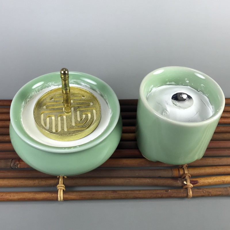 龙泉青瓷空熏打篆室内香道用品