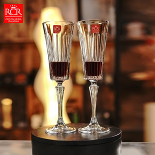 意大利RCR原装进口水晶玻璃白酒红葡萄酒香槟杯烈酒洋酒威士忌杯