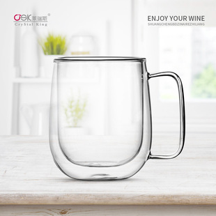 带盖玻璃冷水壶套装家用大容量A凉白开水壶果汁泡茶分酒红酒醒酒