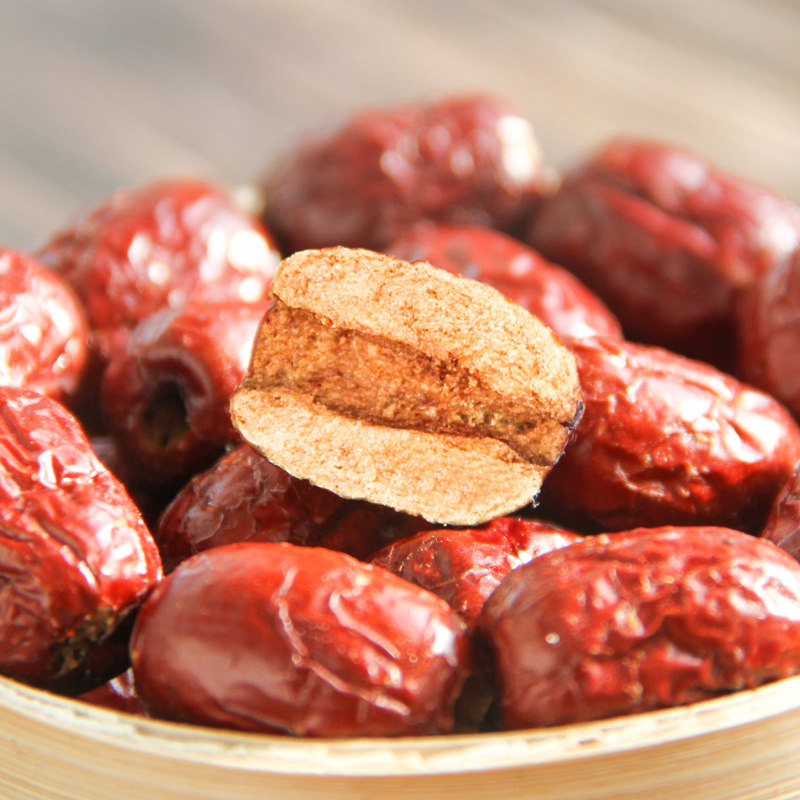 雪域圣果香酥脆枣无核枣干新疆灰枣包装干脆即食红枣258克*4包
