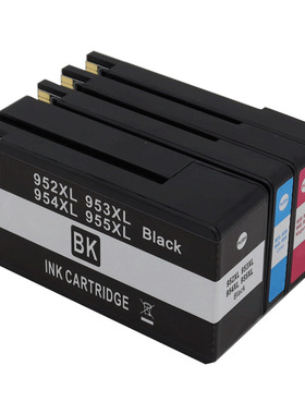 适用HP952 956墨盒惠普Pro 8730 8740喷墨打印机黑色黄色红色青色