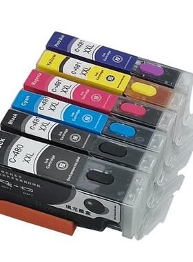 适用佳能PGI480 481填充加墨墨盒TR7540 TR8540 TS6140打印机墨水