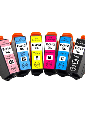 适用爱普生Epson 312XL T312XL T312 XP-8500打印机墨盒墨水黑色