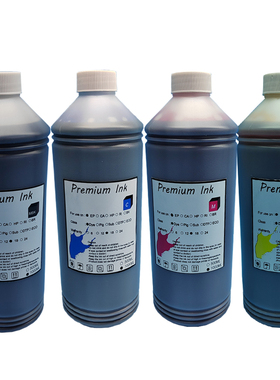 水性染料墨水适用Epson爱普生 B300DN B500DN打印机连供填充黑色