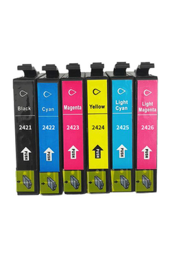 适用爱普生Epson 24XL T2421墨盒Photo XP-750 XP-850F打印机黑色