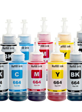 兼容爱普生T664 ET-4500 ET-14000 L396 L3050 L3060打印机墨水