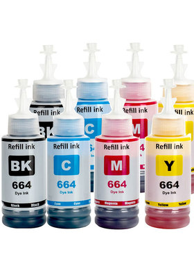兼容爱普生T664 L3070 ET-14000 L396 L3050 L3060打印机墨水