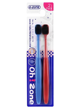 2支宽头牙刷软毛护龈成人情侣男女士家用家庭装品牌旗舰店正品