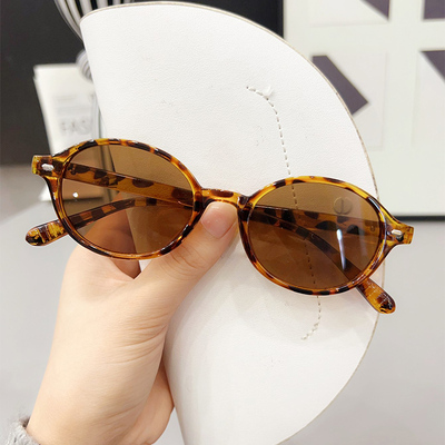 太阳镜女2024新款墨镜男潮ins夏季防紫外线强光开车眼镜圆脸大脸