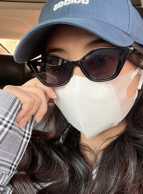 gm墨镜女2022年新款网红太阳镜男潮时尚黑色眼镜大脸显瘦防紫外线