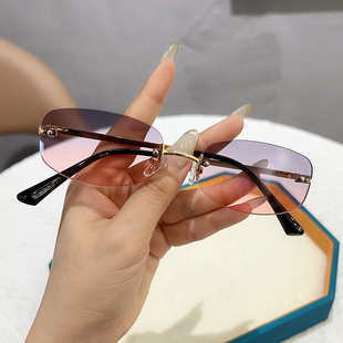 海边墨镜女防紫外线高级感gm夏男士 太阳镜网红眼镜 清仓