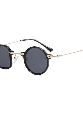 墨镜女2025新款网红太阳镜男潮时尚TR90镜框茶色眼镜显瘦防紫外线