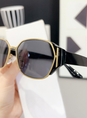 墨镜2025新款潮女太阳镜圆脸网红款时尚防紫外线开车gm眼镜男显瘦