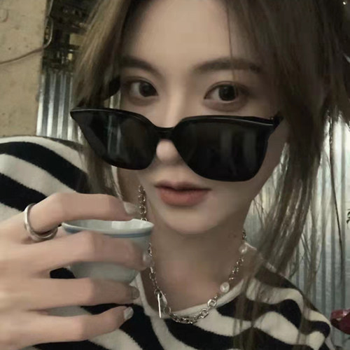 太阳眼镜女红款偏光蹦迪潮流时尚