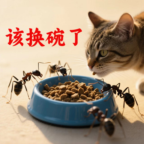 防蚂蚁猫狗碗室内室外通用