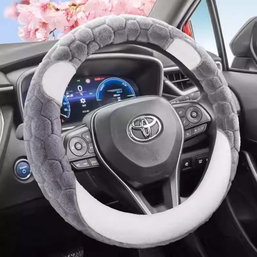比亚迪宋L专用毛绒方向盘套防滑