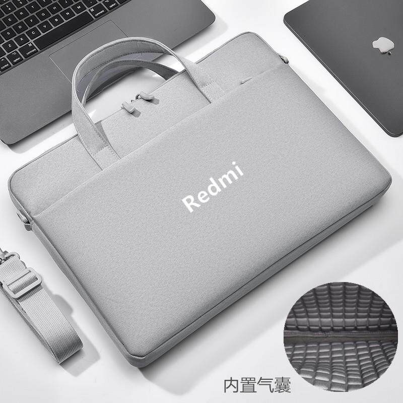 适用于小米RedmiBook16笔记本16英寸电脑包2024款单肩包红米Pro14/15锐龙版防水手提袋15.6寸男女斜跨包防震