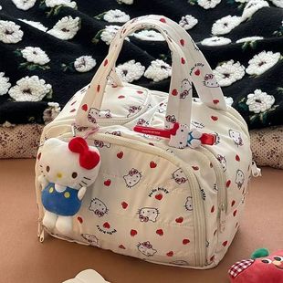 hellokitty化妆包分区收纳包大容量便携随身旅行化妆品可爱洗漱包