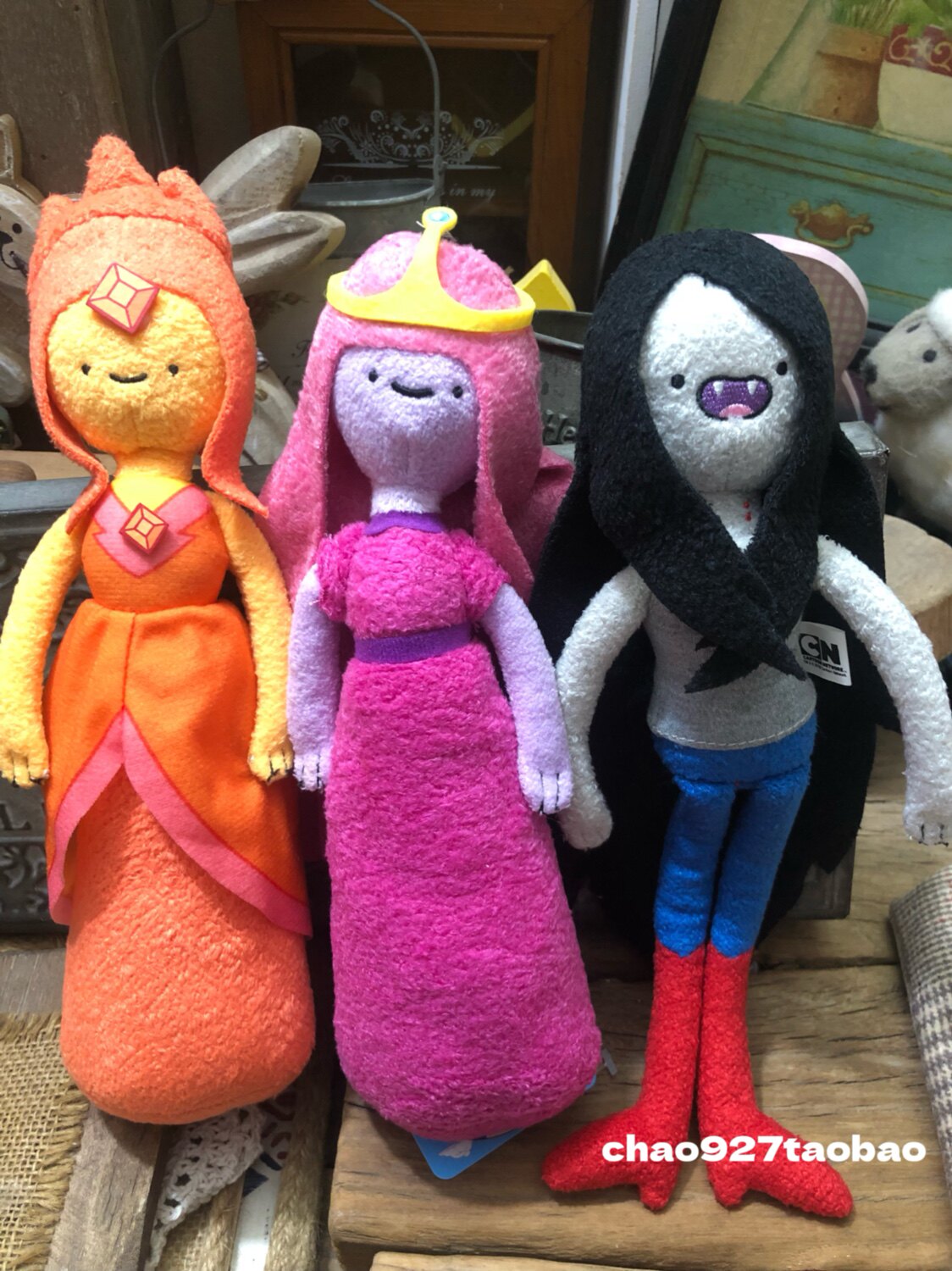 尾d火焰公主 (泡泡糖公主带吊牌) 马瑟琳 毛绒公仔(每个)