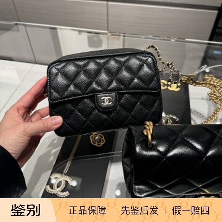 CHANEL牛皮小胖丁MINI