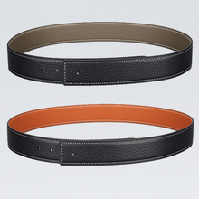 男仕不带头皮带男真皮牛皮腰带无头不带扣男款裤带身H扣用纯带条