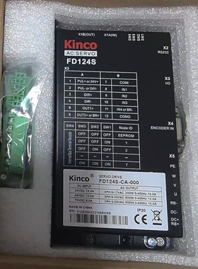全新Kinco步科FD124S伺服驱动器FD124S-CA-000 拍前询价