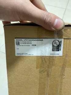 全新台达：VFD13AME43ANSAA 功能包好 拍前询价