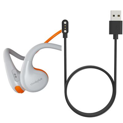 适用联想ThinkPlus/X7骨传导蓝牙耳机电源USB数据线磁吸充电器线