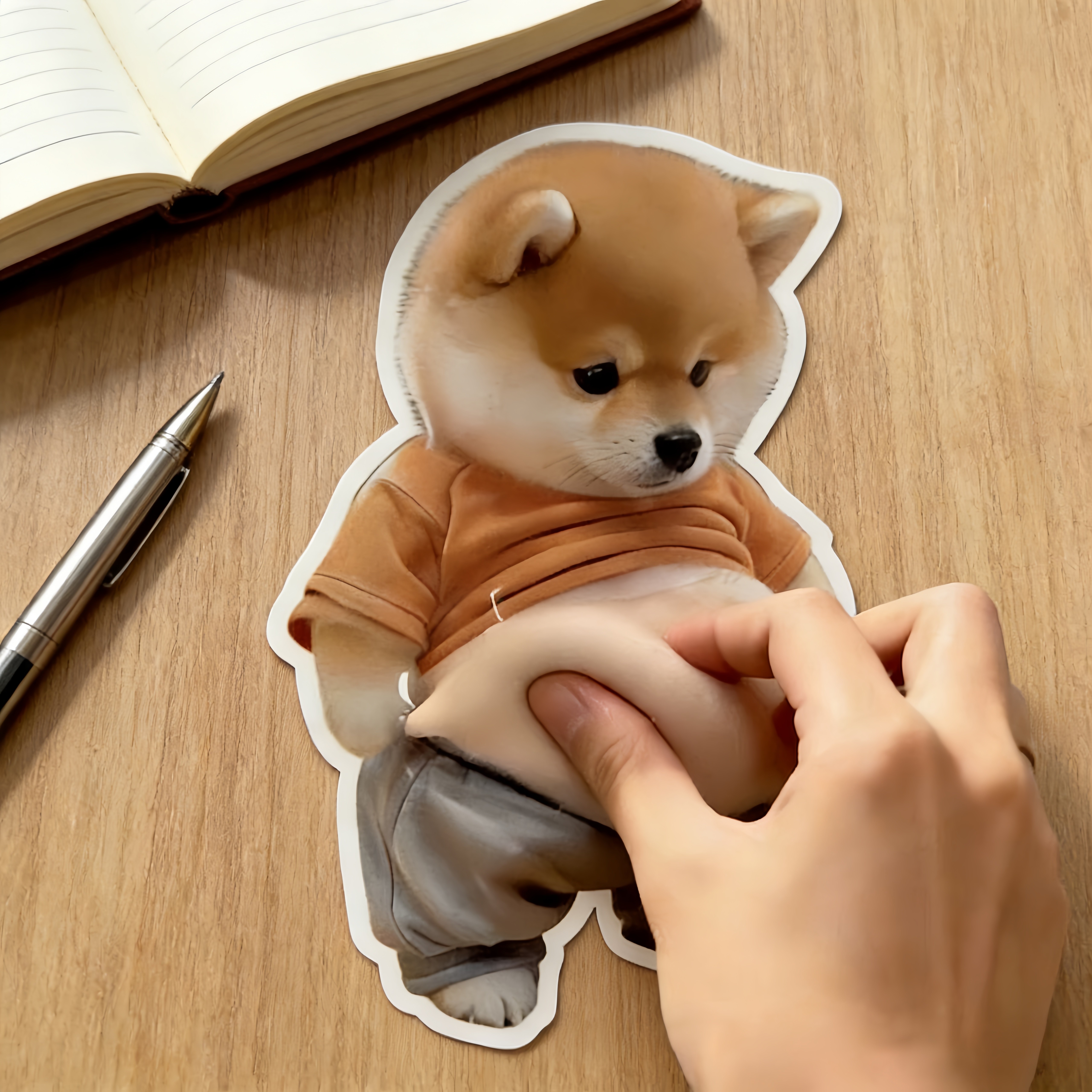 小狗解压玩具小狗人大肚皮捏捏乐注意力集中神器创意解压防撞贴纸,玩具/童车/益智/积木/模型,捏捏乐/按按乐,淘宝优惠券,粉丝福利购,淘宝优惠卷