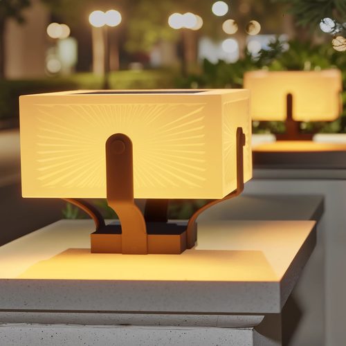 太阳能门柱灯大门两侧柱子灯