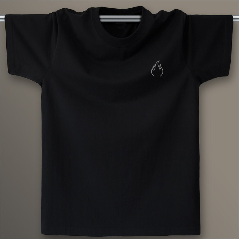 火苗 简洁大方原创设计 男款短袖T恤 宽松 纯棉舒适吸汗 东部时间,男装,T恤,淘宝优惠券,粉丝福利购,淘宝优惠卷