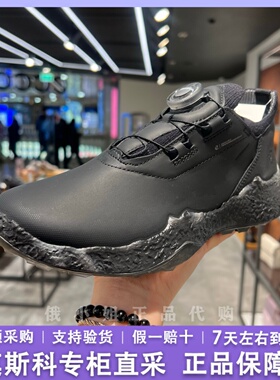ECCO高尔夫鞋女爱步25新款牛皮缓震BOA旋钮鞋 健步BIOM H5 115013