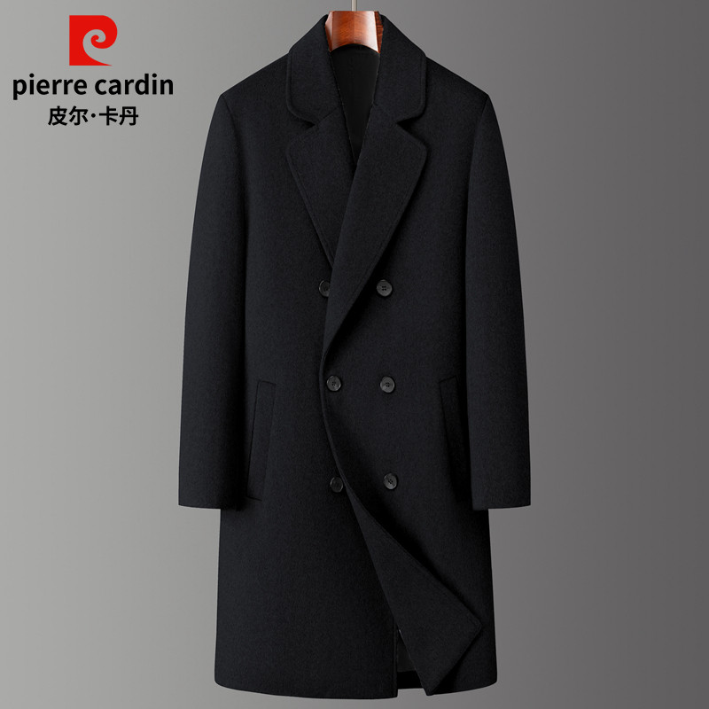 高级感中长款羊毛呢大衣呢子外套