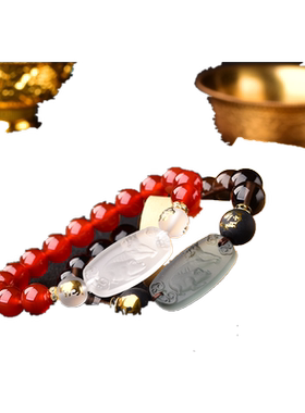 易明开居属猴年三合本命佛守护神大日如来手链生肖属猴转运珠手串