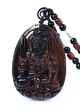 金丝属鸡本命佛不动明王红竹石