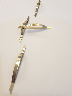 雪见门窗五金件卡子弹簧扣障子门辅料日本进口雪见配件门扣拉手