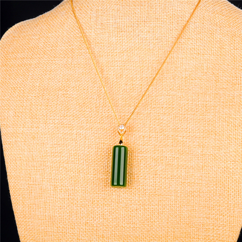 老坑吊坠项链新疆和田玉