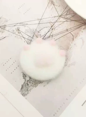 可爱猫爪ins风卡通毛绒甜美学生校服胸针软萌饰品手工diy配件