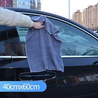 Car wash towels, superfine fiber with pile, thickened and densified absorbent car wipe towels, car wash cloth, car wash towel products thumbnail 8