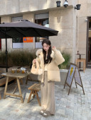 裤 超柔卡其色针织裤 女宽松灰色休闲裤 萌萌Ja」刚需团宠裤 气质长裤