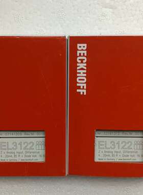 （议价)倍福EL3122