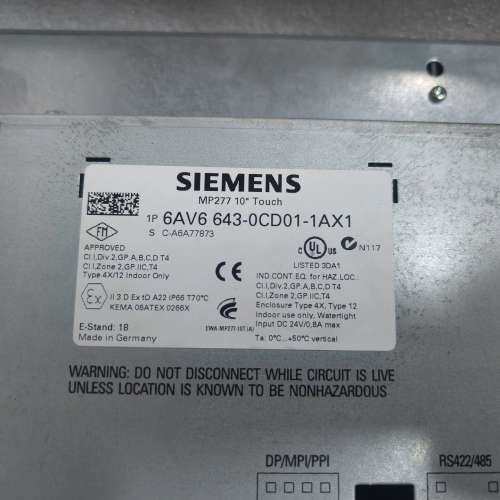【】6AV6643-001-1AX1 10寸触摸议价