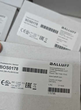 BALLUFFBOS0178巴鲁夫BOS 23K-P议价