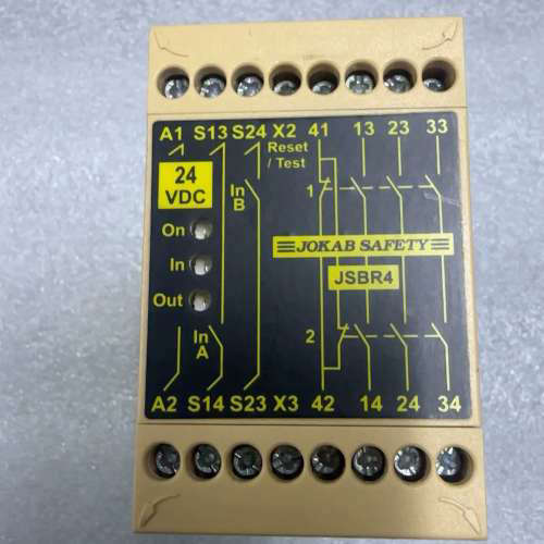 佳可保JOKAB SAFETY安全继电器 JSBR4 2议价