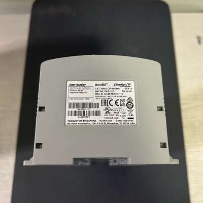 （议价)AB罗克韦尔2080-LC50-48QWB，装机过一次，