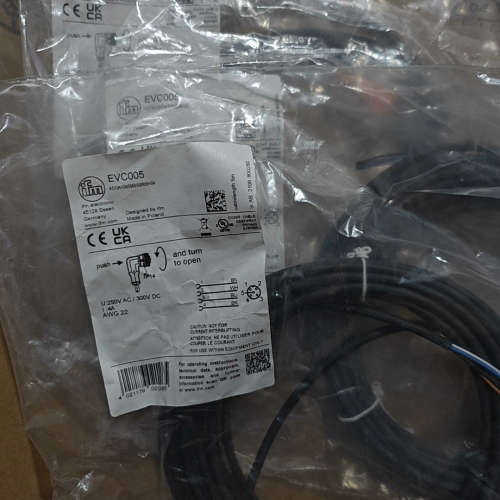 EVC005IFM易福门M12弯插母头5M连接线议价