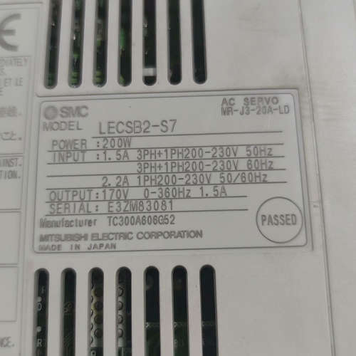 SMC伺服驱动器LECSB2-S7，，图，功议价