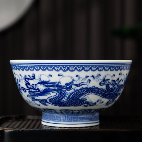 耐高温景德镇陶瓷青花瓷碗