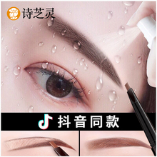 诗芝灵网红眉笔防水持久不脱色防汗不晕染初学者琦女正品李佳推荐