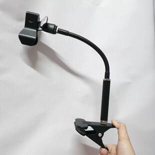 加硬电子琴多功能演唱会麦克风支架加粗圆管形桌腿夹唱歌演奏话筒